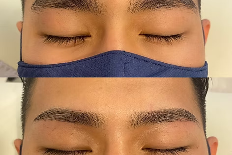  salon de AYAMEN眉スタイリングBefore After2