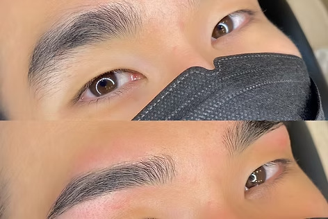 salon de AYAMEN眉スタイリングBefore After3