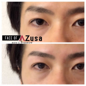 FACE OF Azusa眉スタイリングBefore After3