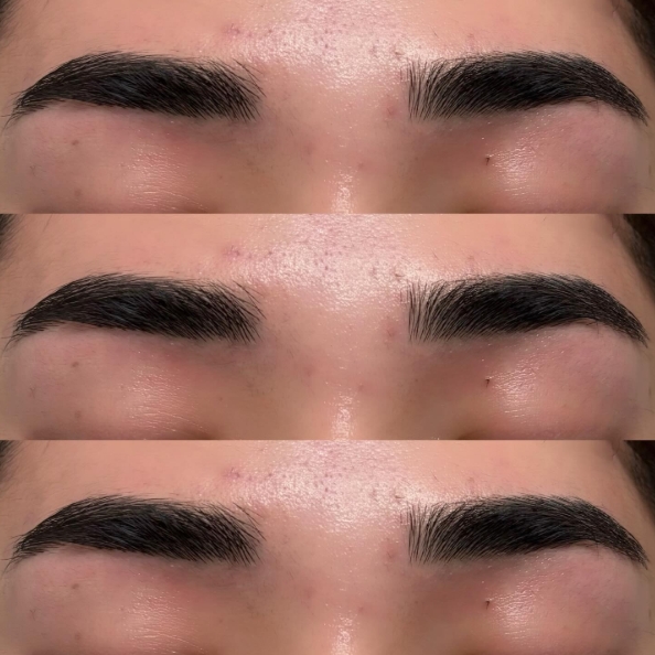 Q-LASH眉スタイリングBefore After2