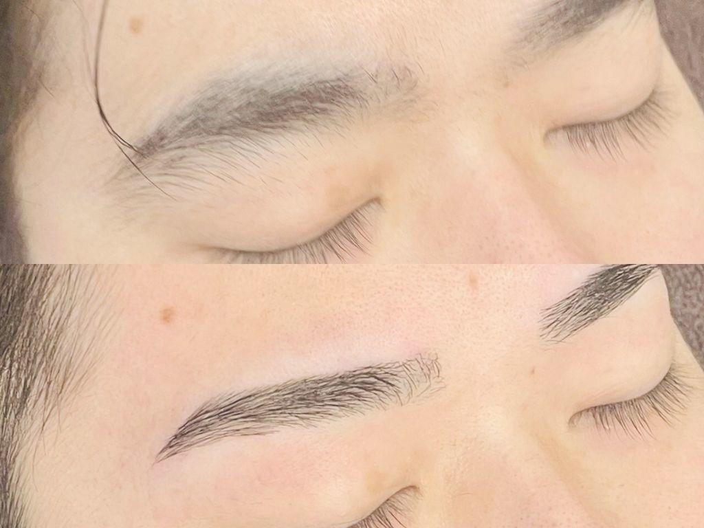  SSIN-STUDIO　下北沢店眉スタイリングBefore After2
