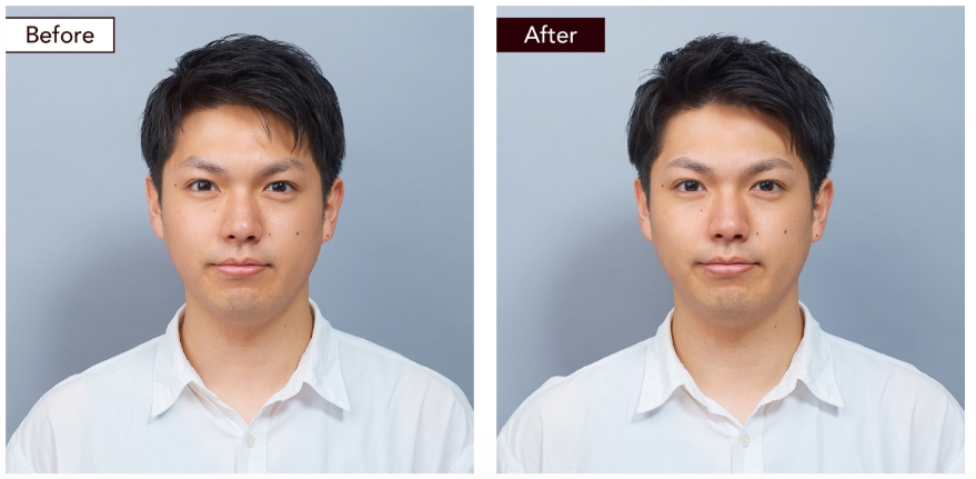 アナスタシア ミアレ 代官山店眉スタイリングBefore After2