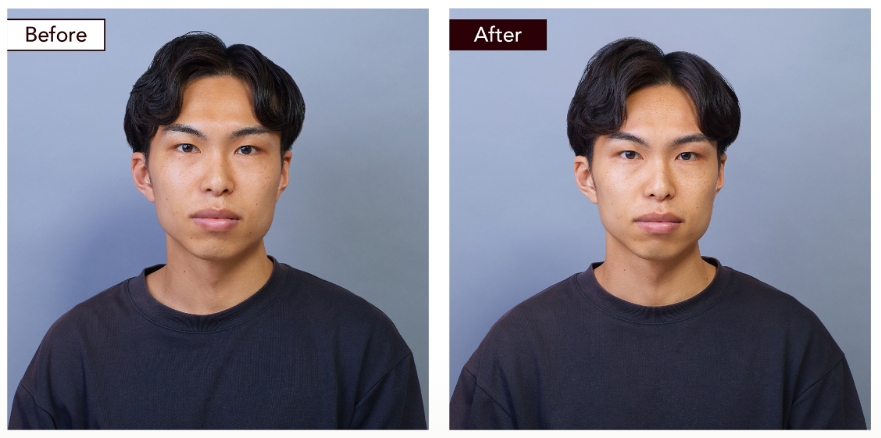 アナスタシア ミアレ 代官山店眉スタイリングBefore After1