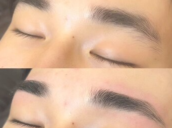 most eyes 五反田店眉スタイリングBefore After2