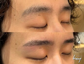 hey gotanda眉スタイリングBefore After3