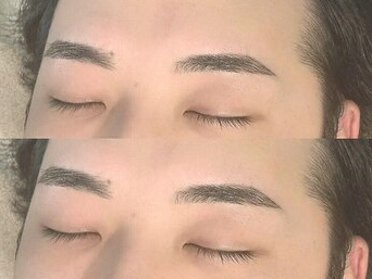 most eyes 五反田店眉スタイリングBefore After1