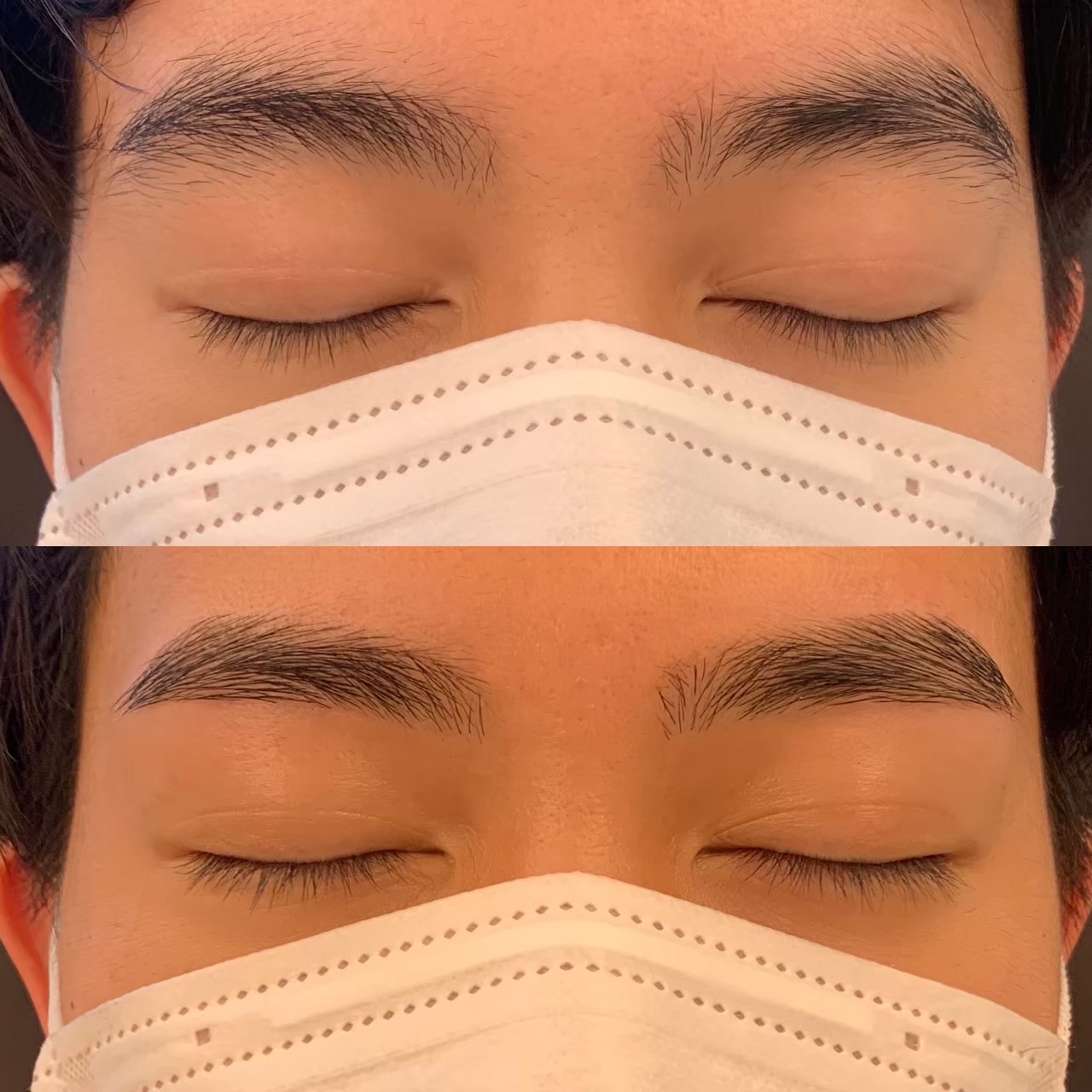 Mood.中目黒店眉スタイリングBefore After2