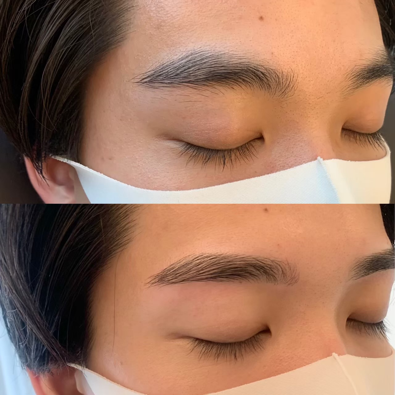 Mood.中目黒店眉スタイリングBefore After1