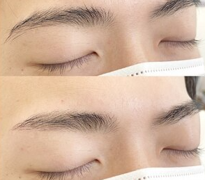 WHITE EYE 五反田店眉スタイリングBefore After2