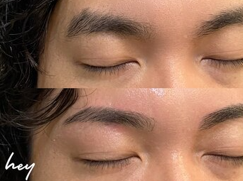 hey gotanda眉スタイリングBefore After2