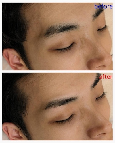 ソレイユ眉スタイリング1